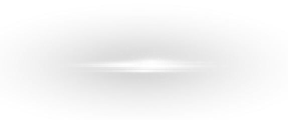 Fototapete - PNG dynamic light line with glow, shine, sparkle, and flare. Abstract horizontal streak effect with bright ray, glare, and glitter. Perfect for digital, festive, or magic-themed design