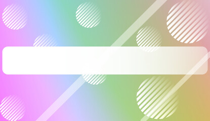 Abstract Blurred Gradient Background with Line, Circle. With Light. For Bright Website Banner, Invitation Card, Scree Wallpaper. Vector Illustration