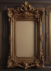 Wall Mural - Intricate Victorian-style frames; ornate, decorative borders,  texture,  ornate