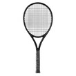 © PerfectPNGs - High-contrast tennis racket in classic black-and-white style isolated on transparent background