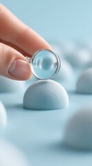Aufkleber - Minimalist Tech Insights Soft-Touch Ergonomic Lens on Matte Dome - Next-Gen Data Visualization and Strategic Innovation Paradigm