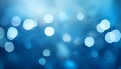 soft light blurred blue background circular bokeh