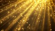 © wicha - A golden light prism effect scattering rays in multiple directions, creating a dazzling display.