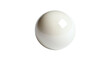 © Harper - Close-up White Billiard Ball Isolated on Black Background
