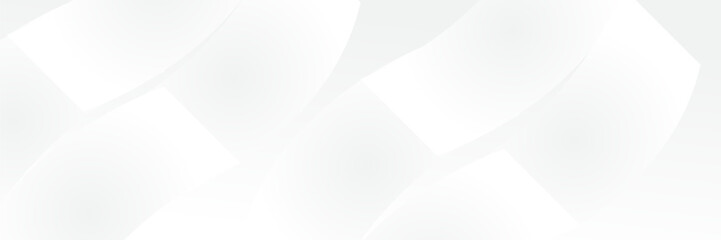 Wall Mural - abstract pattern white geometric banner design background.