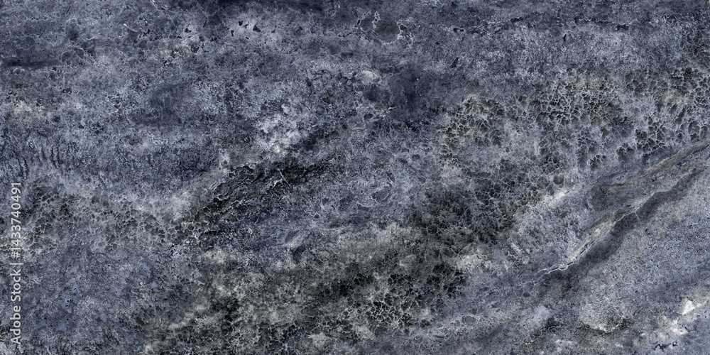 Black and blue marble stone background, fossil texture Stock Photo ...
