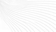 © BIZTECHART - Abstract lines flowing gracefully in a minimalist space digital art contemporary design white background aerial view modern aesthetics