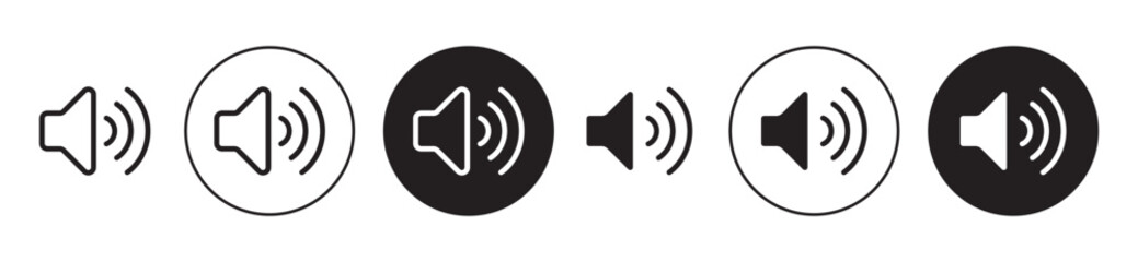 Audio icon solid illustration, pictogram isolated on white design element.