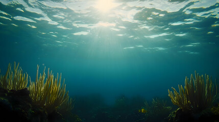  Vibrant Underwater Coral Reef Scene
