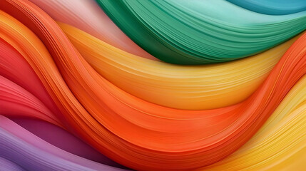 Wall Mural - abstract colorful wave background texture