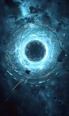 Wall Mural - cosmic odyssey through time and space unveiling celestial wonders and a journey into the infinite