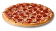 © Formasi - Delicious pepperoni pizza with melted cheese.