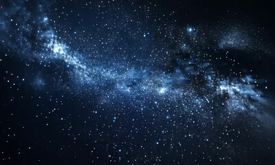 Wall Mural - captivating celestial journey through the expansive milky way galaxy