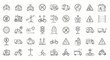 © Aquib - traffic and transport set of icons