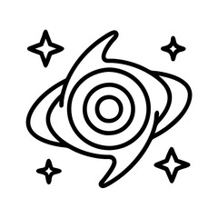 Wall Mural - galaxy nebula space star celestial cosmic astronomy universe astrology outer space icon vector