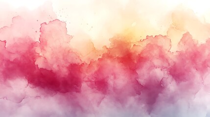 Wall Mural - Sunrise dreamy clouds landscape high resolution hd picture