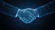 © LittleDuck - Handshake: Business Partnership - Symbolizing collaboration, trust, technology, innovation, and success in a modern business partnership