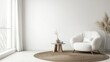 © kenza07 - Serene Minimalist Living Room Interior Design