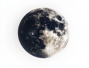 Wall Mural - detailed moon surface (4)