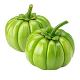 fresh garcinia atroviridis fruit png tropical fruit png Asam gelugur png sour fruit png transparent background image