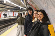 © blantiag - MADRE E FIGLI RITRATTI NELLA METROPOLITANA