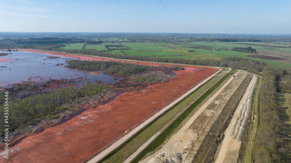 Red mud, bauxite residue, is an industrial waste generated during the ...