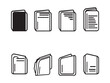 © Maharab - File Folder line art icon creative symbol graphic.