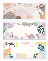 Wall Mural - Hand drawn color lines art background design.