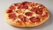 © Olena - Nostalgic School Pizza: An Isolated Delight from Old Elementary Days
