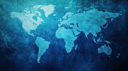 Global network connection, world map, digital background, communication