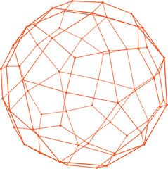 Dot sphere collection particle globe