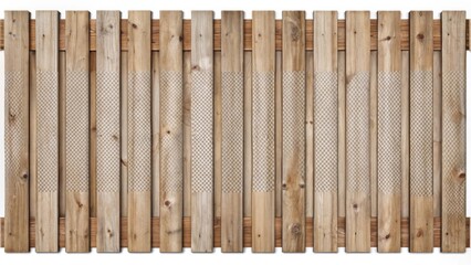 Poster - Rustic Wooden Planks with Subtle Checkered Pattern Overlay, Ideal for Design Projects and Backgrounds