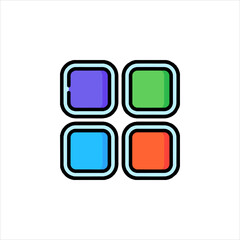 buttons for web vector
