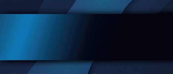 Wall Mural - modern blue abstract background with geometric layers and gradient effect for presentation or wallpa