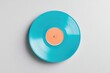 © Сергей Захаров - vintage vinyl record on plain background emphasizes clean and minimalistic design allowing grooves to convey retro