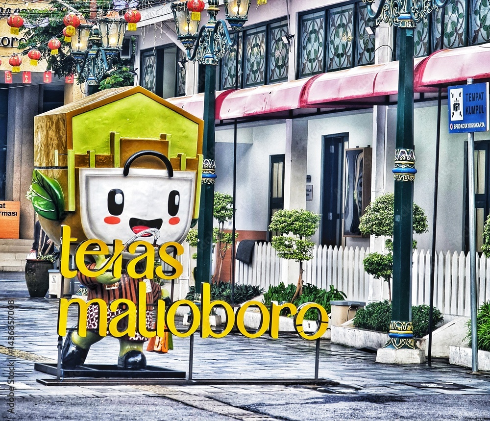 Yogyakarta, Indonesia on 22 Feb 2025. Visiting Teras Malioboro ...