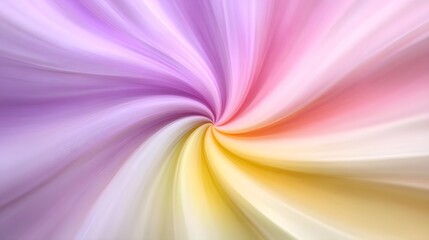Wall Mural - Soft Vibrant Swirl of Colors Blending Seamlessly in a Dreamy Pattern