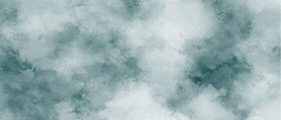 Aufkleber - Abstract blue watercolor grunge old black and white texture with smoke. Old grunge design cement wall texture. Soft white vintage or antique distressed texture. 