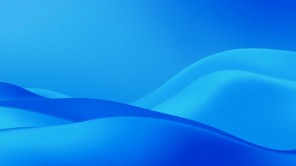 Wall Mural - abstract blue wave background design