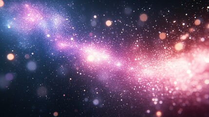 Wall Mural - Abstract cosmic nebula