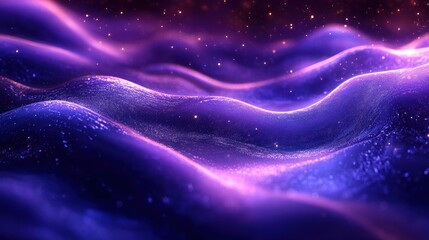 Wall Mural - Abstract swirling cosmic waves