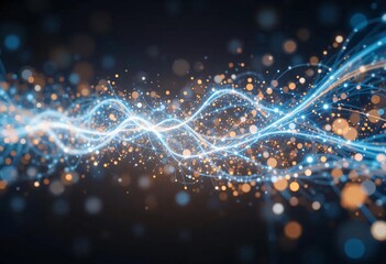 technology digital business background