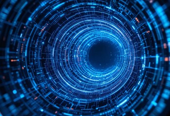 technology digital business background