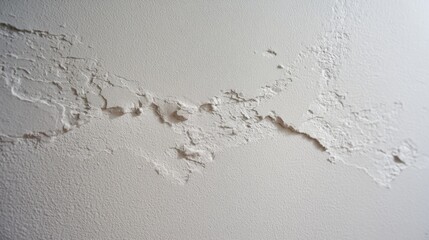 Leinwandbilder - This captivating close-up showcases a matte stucco wall with intricate ivory patterns. The surface presents delicate imperfections and offers a clean, elegant backdrop