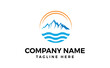 © Morshed - Mountain adventure logo design illustrating peaks and trails the essence of exploration.