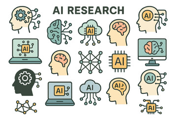 Poster - Exploring advancements in artificial intelligence research with diverse concepts and technologies