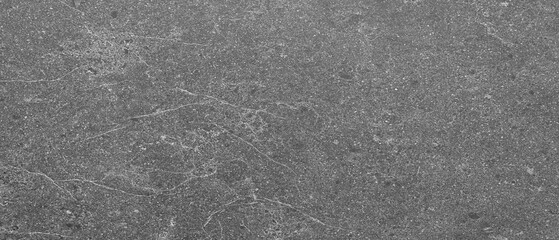 Aufkleber - Gray wall with many cracks holes scratches and marks. wall is made of concrete and has a rough texture as an abstract texture background for template pages and banners