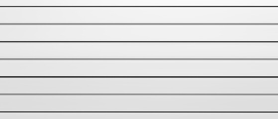Poster - White metallic wide background with black horizontal lines.