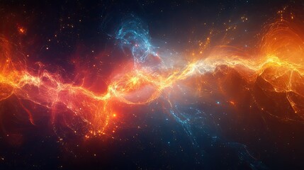 Wall Mural - the incandescent web of global trade dynamics.
