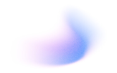 abstract gradient shape with noise, blue blurred grainy color gradation, vibrant design element. fig